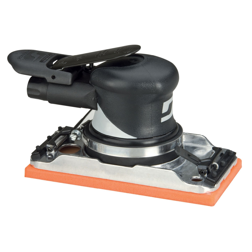 DYNABRADE 57810 3-2/3" W x 7" L (93 mm x 178 mm) Dynabug Orbital Sander, Non-Vacuum
