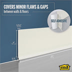 M-D 93229 20 ft. L Prefinished Almond Vinyl Wall Base