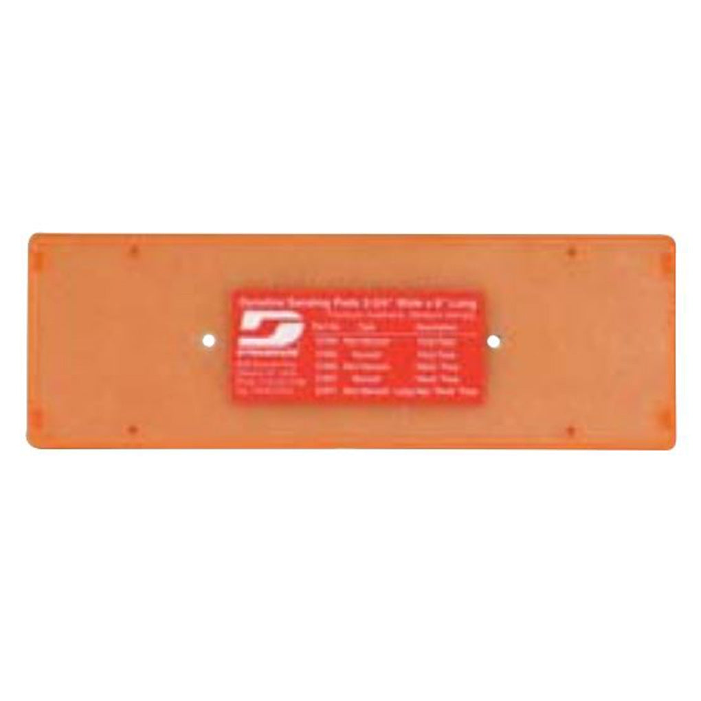 DYNABRADE 57852 3-2/3" (93 mm) W x 7" (178 mm) L Non-Vacuum Dynabug Disc Pad, Hook-Face, Long Nap