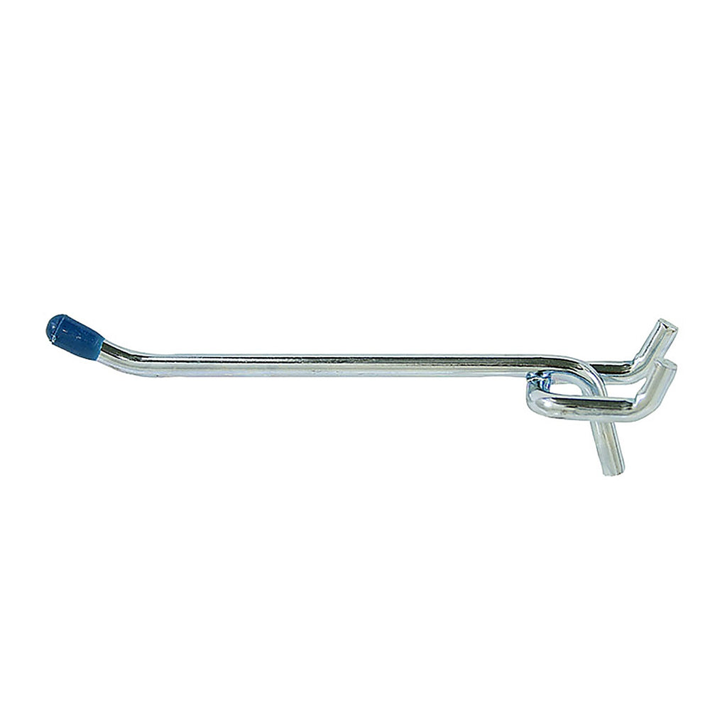 Crawford 14340-50 Zinc Plated Silver Steel 4 in. Peg Hooks 1/Pack