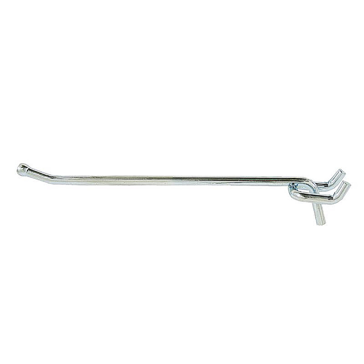 Crawford 14480-100 Zinc Plated Silver Steel 8 in. Peg Hooks 1/Pack