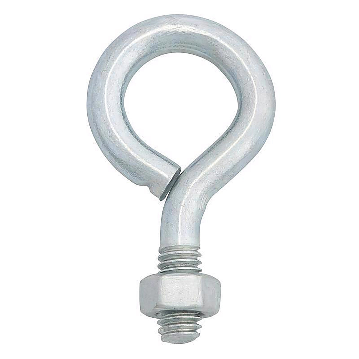 Hampton 02-3457-771 5/16 in. x 2-1/4 in. L Zinc-Plated Steel Eyebolt Nut Included