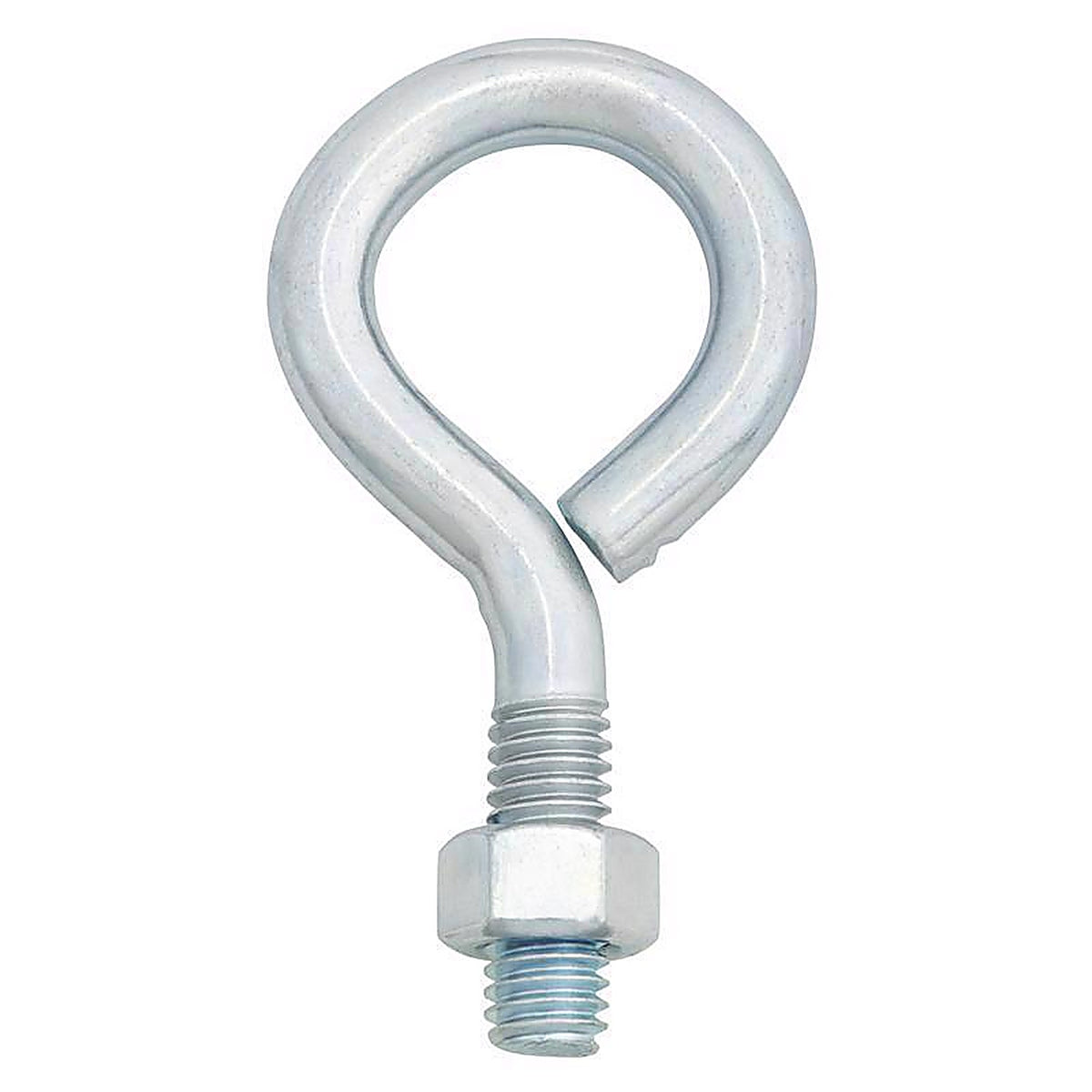 Hampton 02-3457-773 3/8 in. x 2-3/4 in. L Zinc-Plated Steel Eyebolt Nut Included