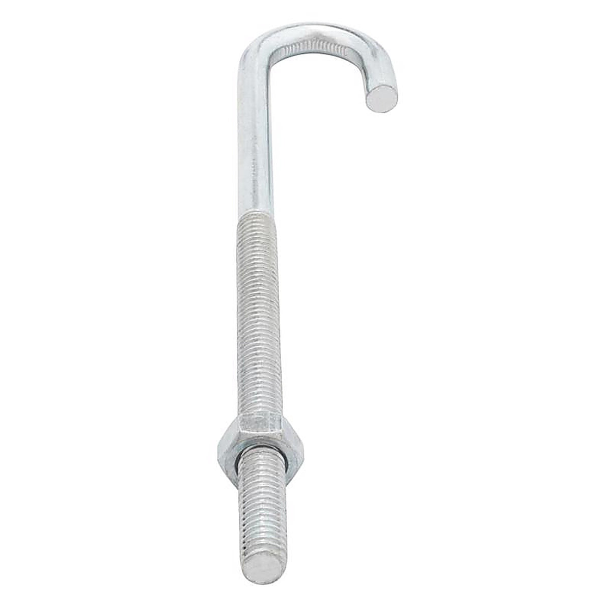 Hampton 02-3459-865 Medium Zinc-Plated Silver Zinc 6.9375 in. L J-Bolt 175 lb. 1/Pack