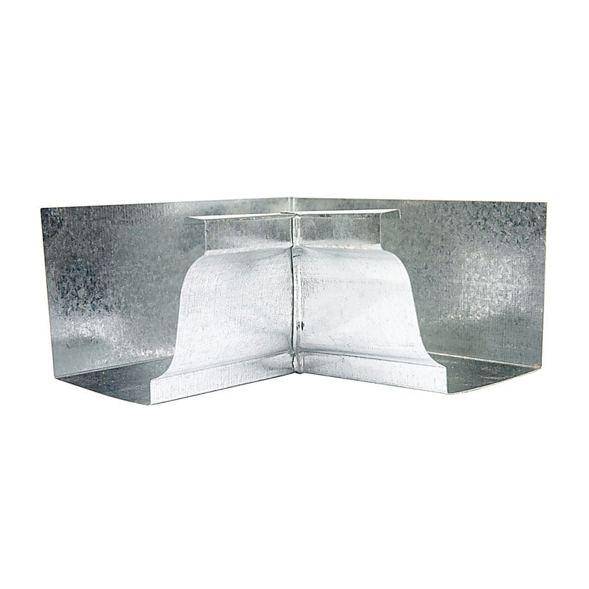 Amerimax 29201 5 in. H x 7.5 in. W x 5 in. L Metallic Galvanized Steel K Inside Miter