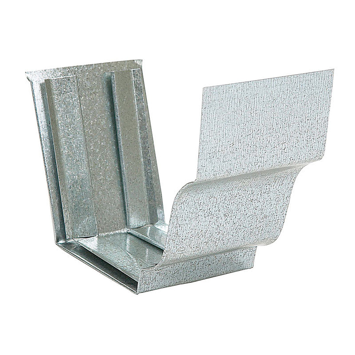 Amerimax 15209 3.5 in. H x 4 in. W x 4 in. L Metallic Galvanized Steel K Slip Joint Connector