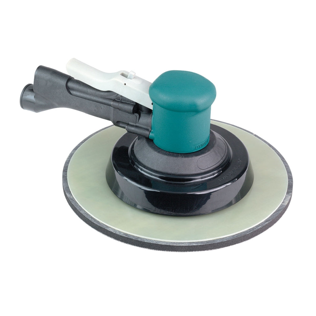 DYNABRADE 58040 11" (279 mm) Dia. Two-Hand Gear-Driven Sander, Non-Vacuum