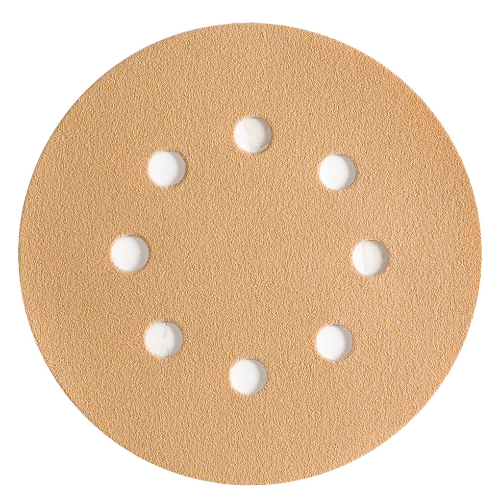 Sunmight 58109 5" 150 8H Velcro Disc Gold 50/Pack