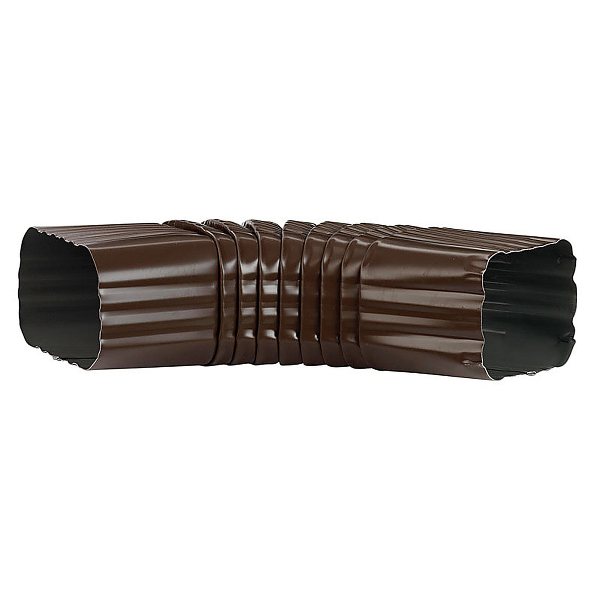 Amerimax 2526519 2 in. H x 3 in. W x 9 in. L Brown Aluminum B Downspout Elbow