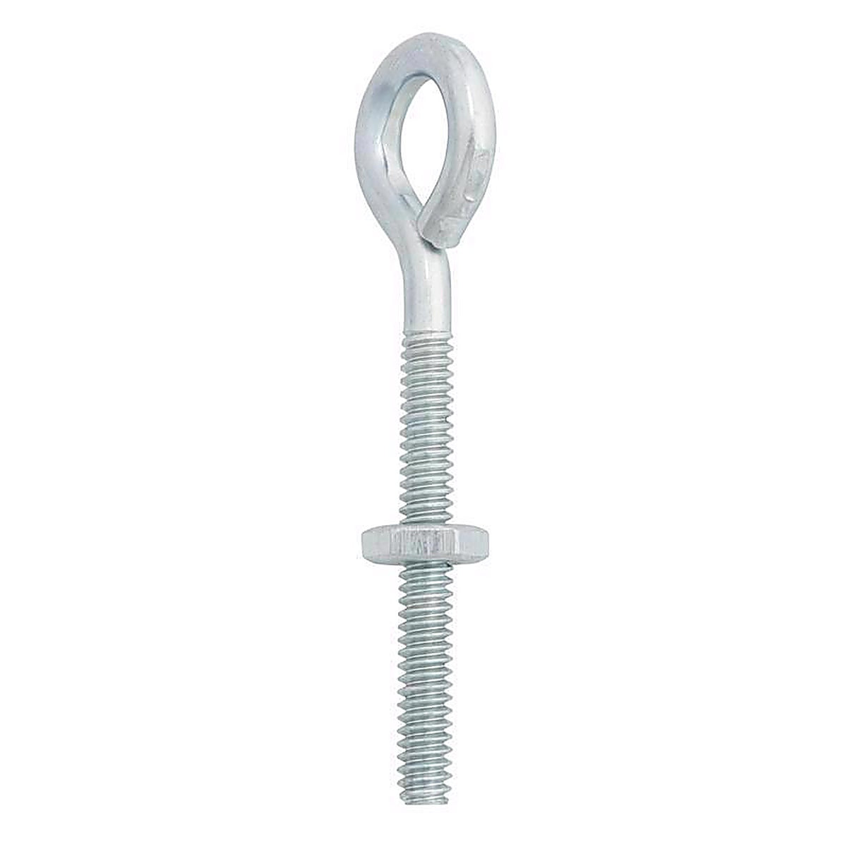 Hampton 02-3456-234 3/16 in. x 2-1/2 in. L Zinc-Plated Steel Eyebolt Nut Included