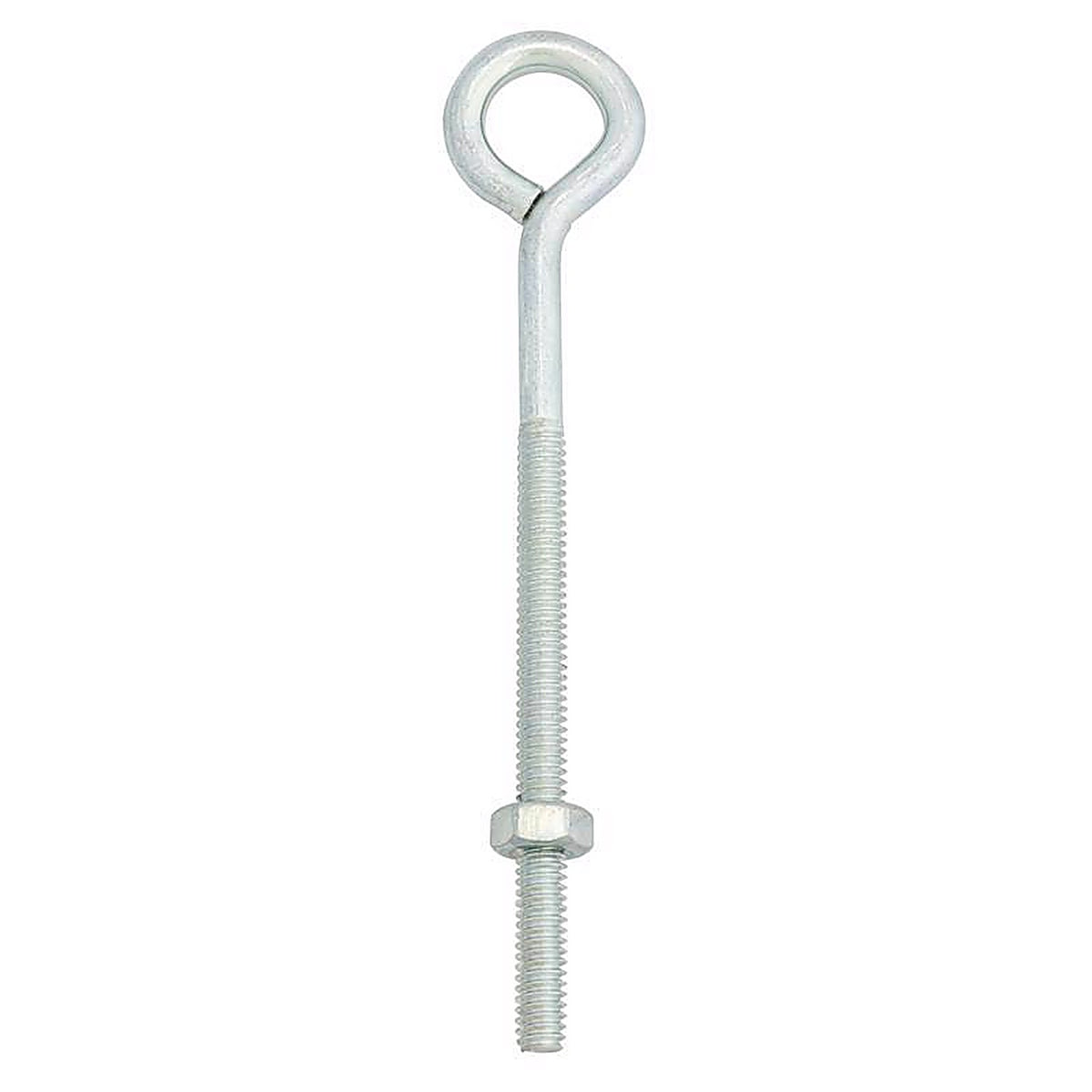 Hampton 02-3456-244 1/4 in. x 5 in. L Zinc-Plated Steel Eyebolt Nut Included