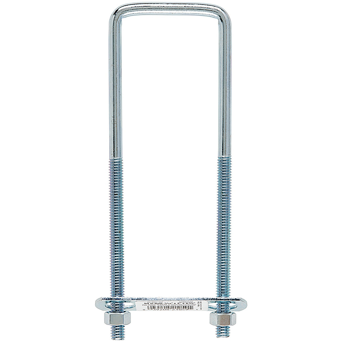Hampton 02-3452-502 5/16 in. x 2 in. W x 6-3/4 in. L Coarse Zinc-Plated Steel Square Bend U Bolt