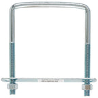Hampton 02-3452-505 3/8 in. x 4 in. W x 5 in. L Coarse Zinc-Plated Steel Square Bend U Bolt