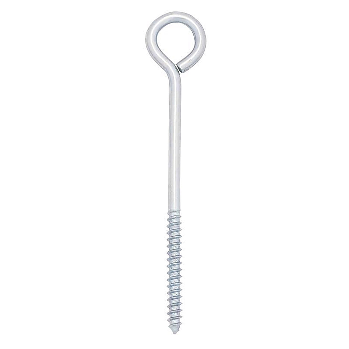 Hampton 02-3463-235 1/4 in. x 4-1/2 in. L Zinc-Plated Steel Lag Thread Eyebolt