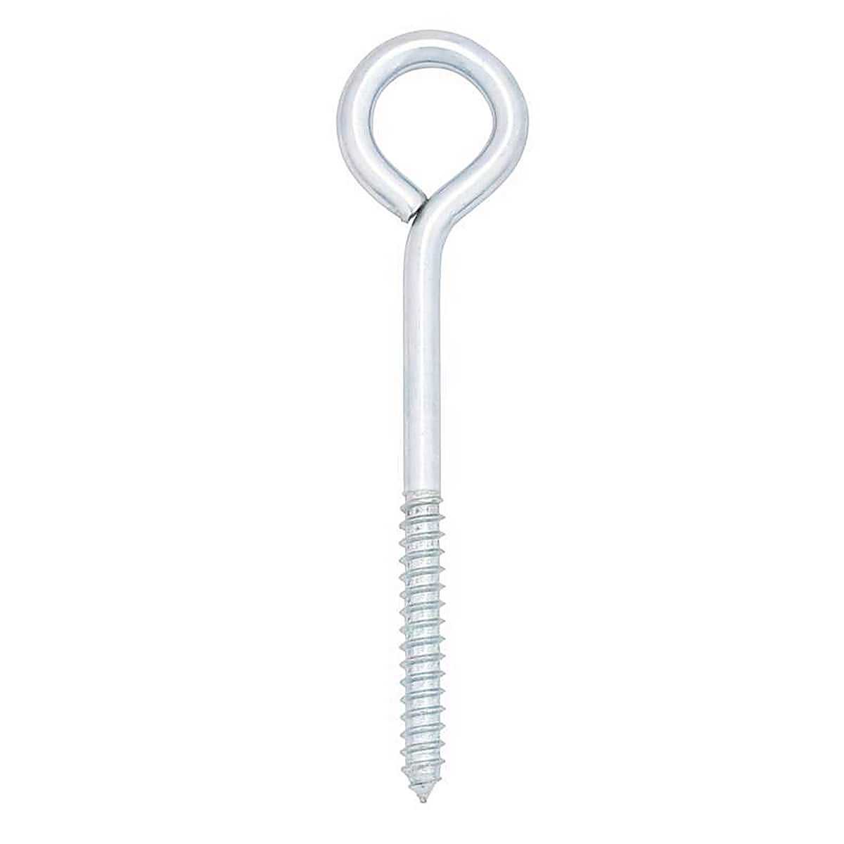 Hampton 02-3463-253 3/8 in. x 5 in. L Zinc-Plated Steel Lag Thread Eyebolt