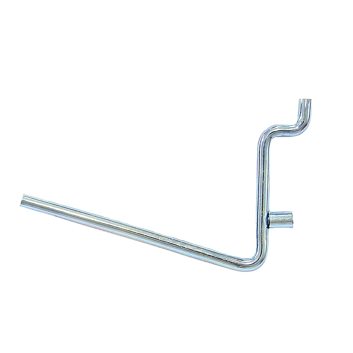 Crawford 18225 Chrome Plated Silver Steel 2.5 in. Peg Hooks 5/Pack