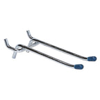 Crawford 14444 Silver Steel 4 in. Peg Hooks 2/Pack