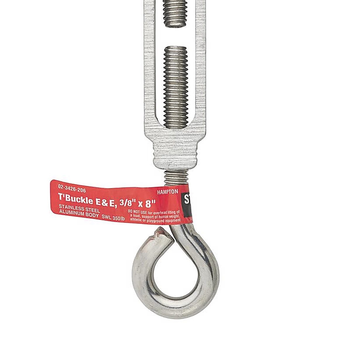 Hampton 02-3426-206 Stainless Steel Turnbuckle 350 lb.