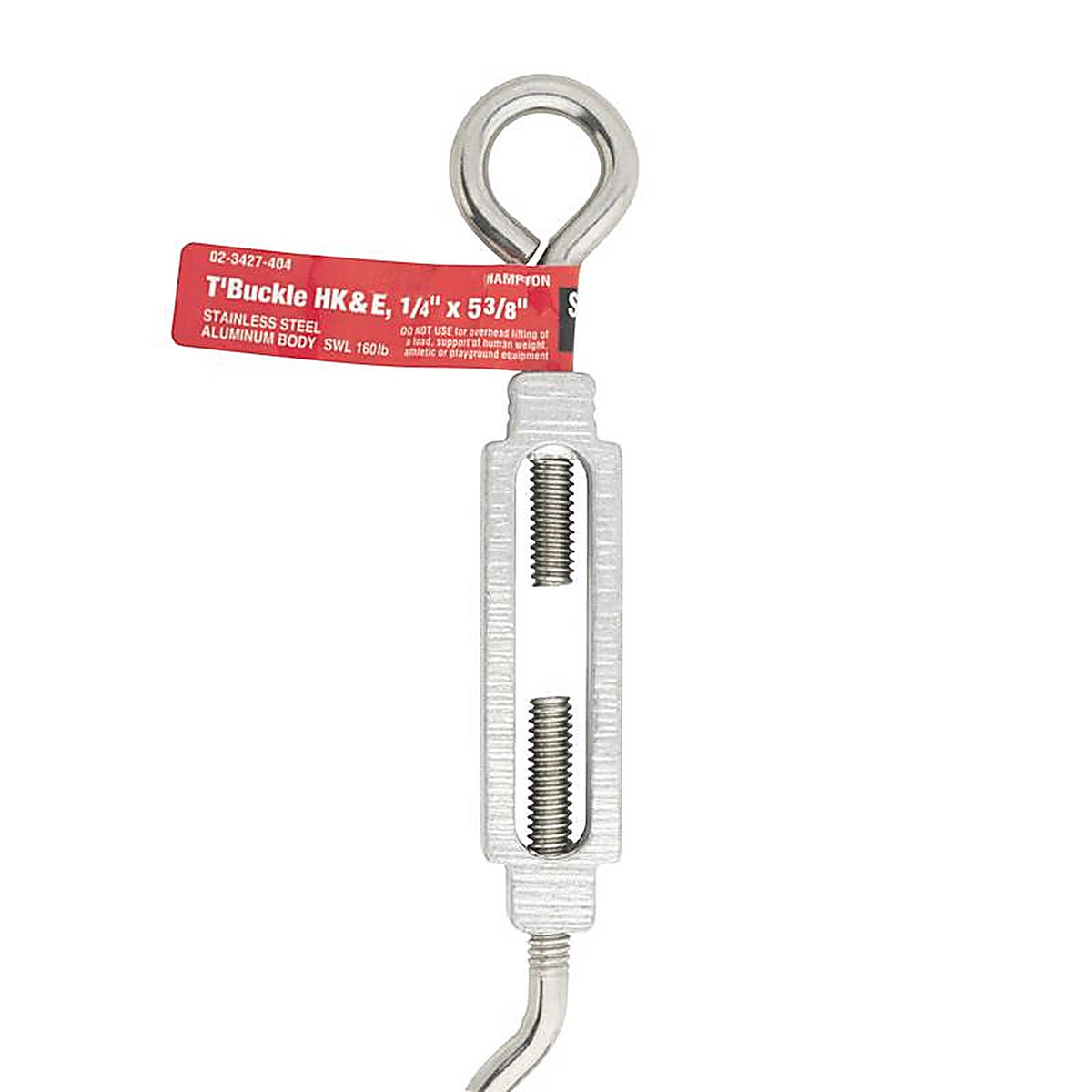 Hampton 02-3427-404 Stainless Steel Turnbuckle 160 lb.