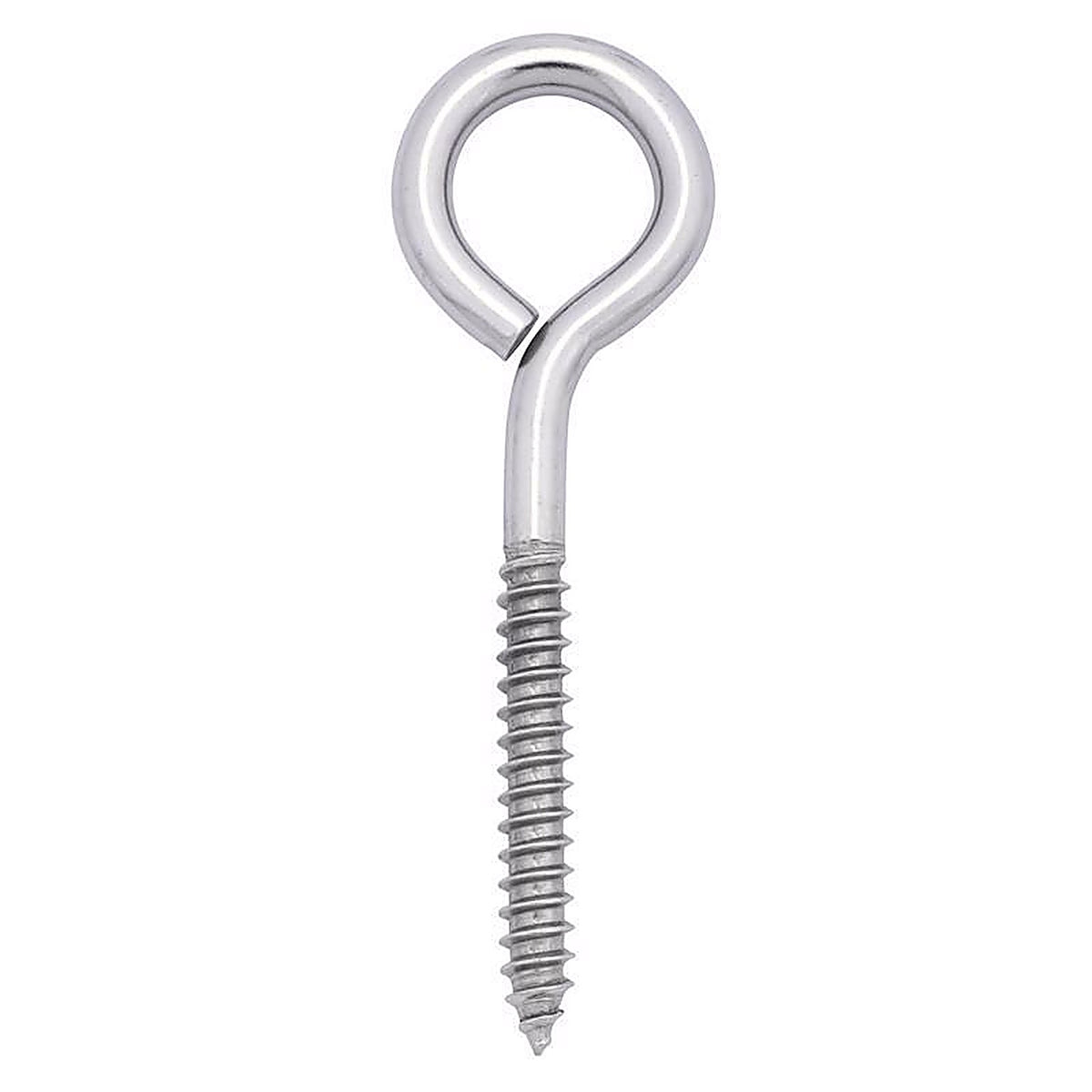 Hampton 02-3463-405 5/16 in. x 4 in. L Stainless Stainless Steel Lag Thread Eyebolt