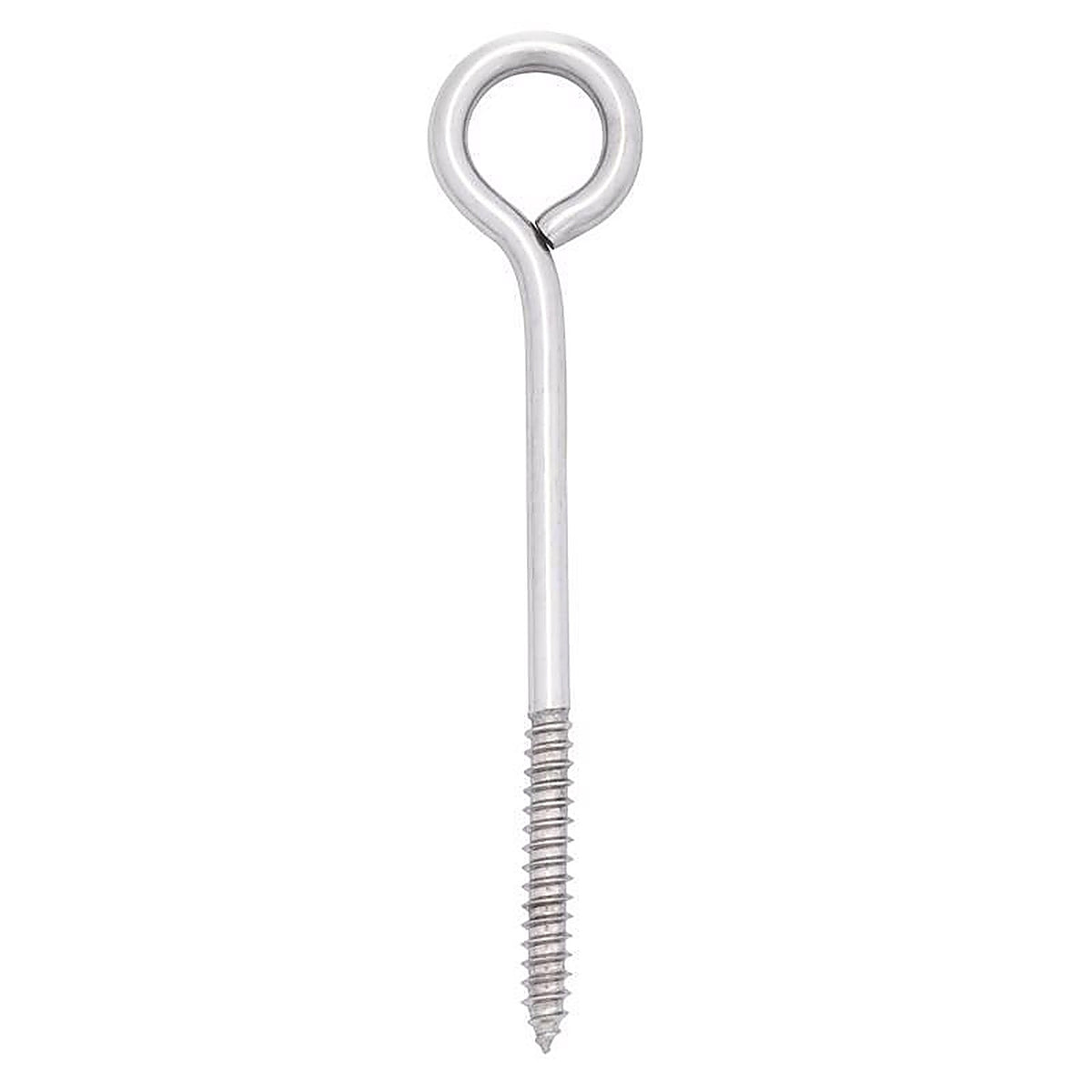 Hampton 02-3463-407 5/16 in. x 6 in. L Stainless Stainless Steel Lag Thread Eyebolt