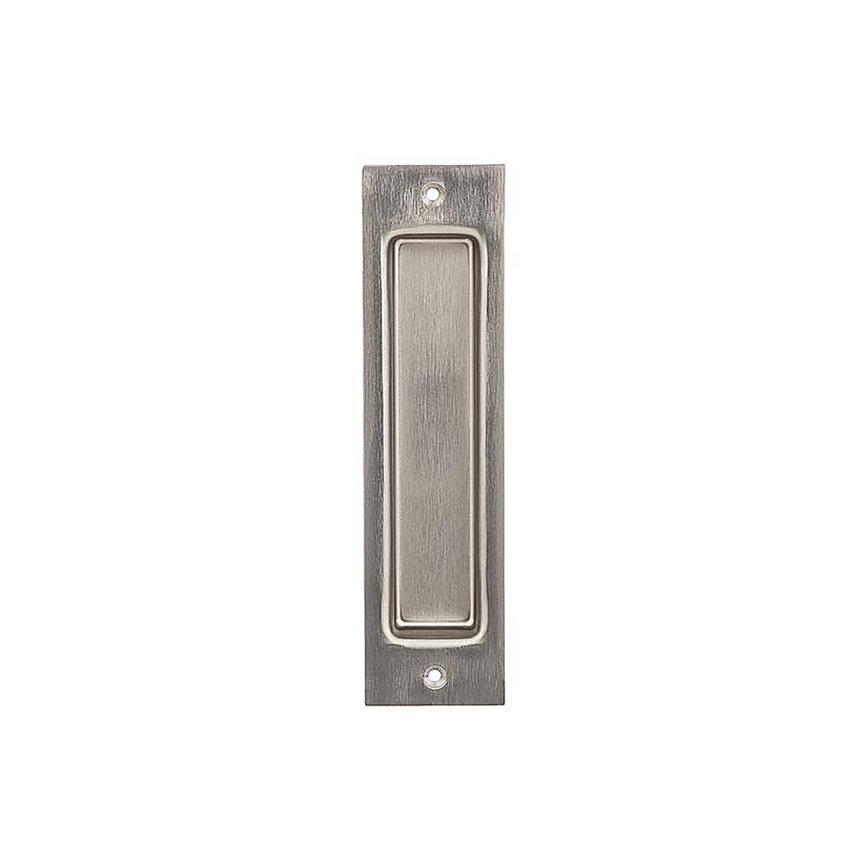 National Hardware N187-024 8 in. L Satin Nickel Gray Steel Flush Pull