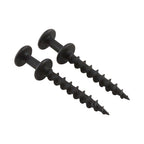 Hangman BCD-2 Black Hanger 100 lb. Double Headed Hanger 2 each