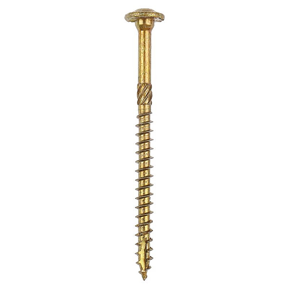 GRK Fasteners 14221 No. 20 x 3-1/8 in. L Star Round Head Rugged Construction Screws 25/Pack