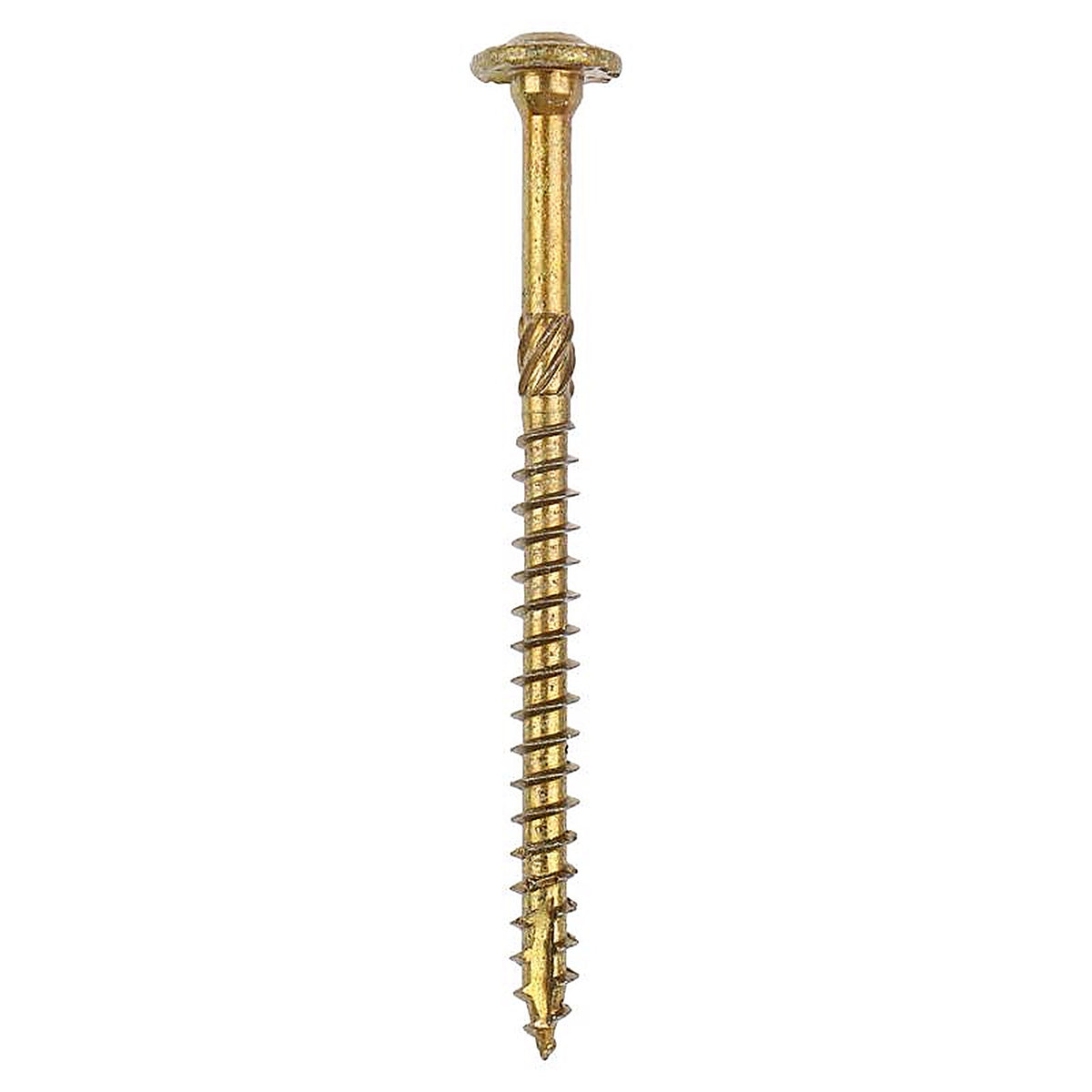 GRK Fasteners 12219 No. 20 x 2-3/4 in. L Star Round Head Construction Screws 100/Pack