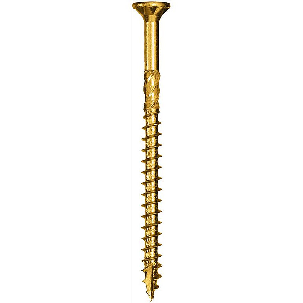 GRK Fasteners 141 R4 No. 10 x 4 in. L Star Coated Multi-Purpose Screws 1000/Pack