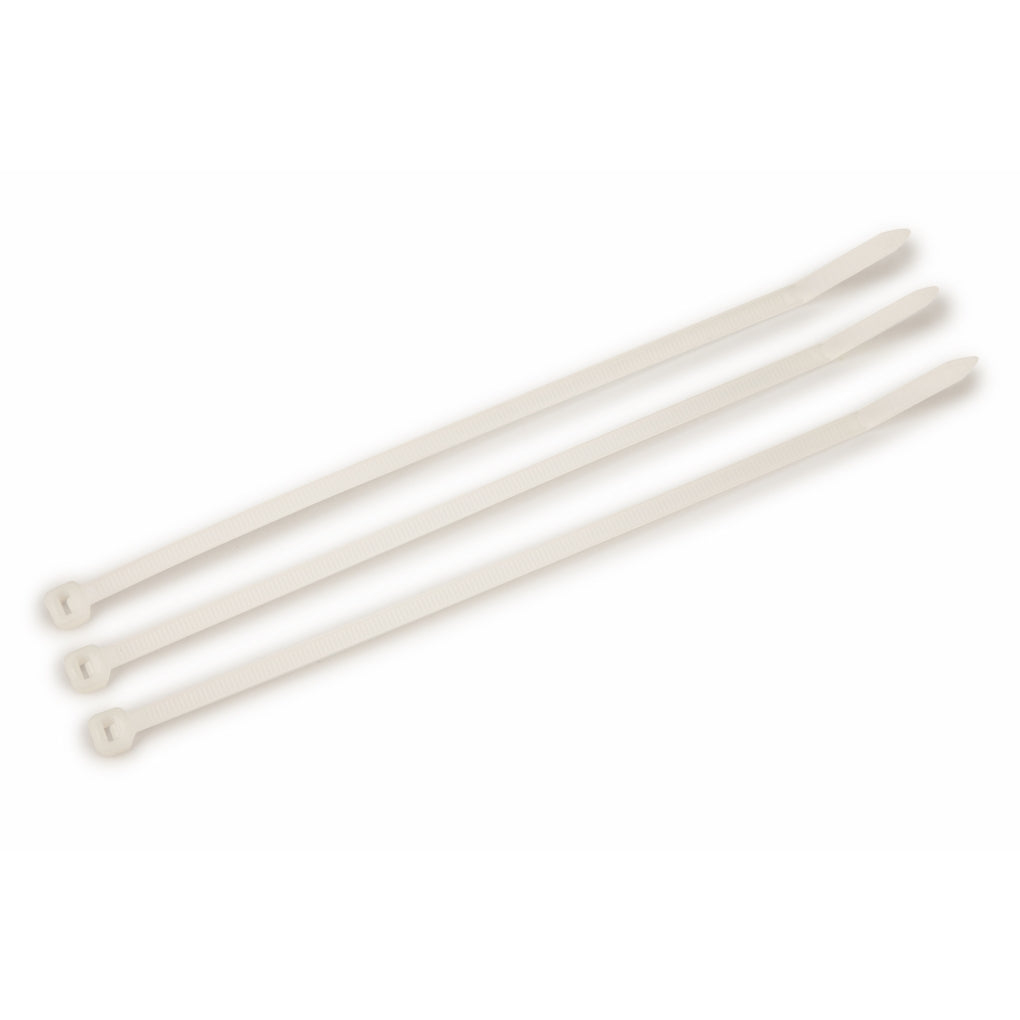3M 59297 Standard Cable Tie CT8NT50-C, Natural, Nylon, 50 lbs. tensile strength, 0.18 inch x 7.60 inch, 100 per bag, 59297
