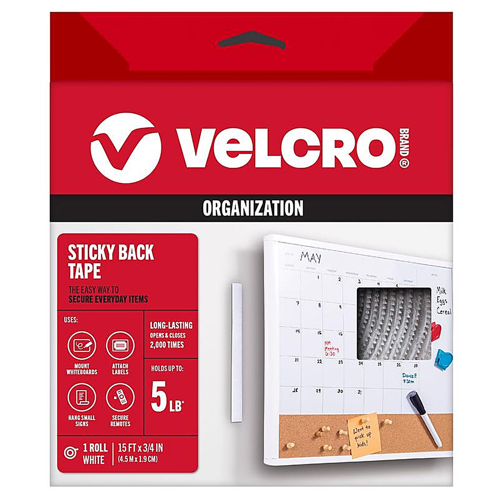 Velcro 90082 Hook and Loop Fastener 180 in. L 1/Pack