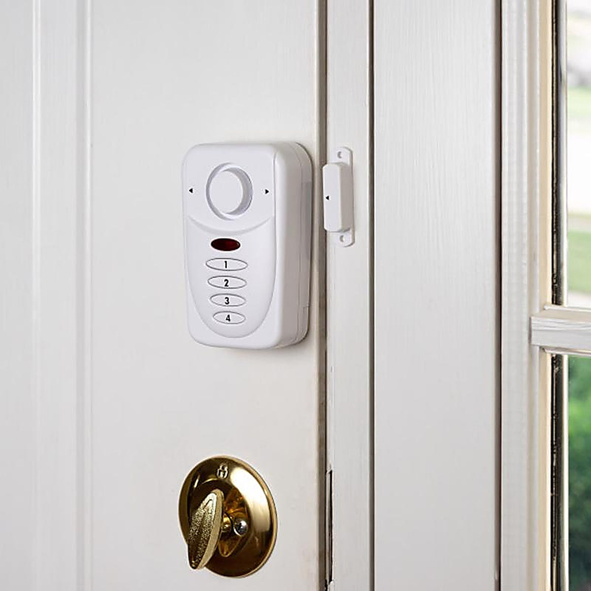 Sabre HS-EDA Elite White Plastic Door Alarm