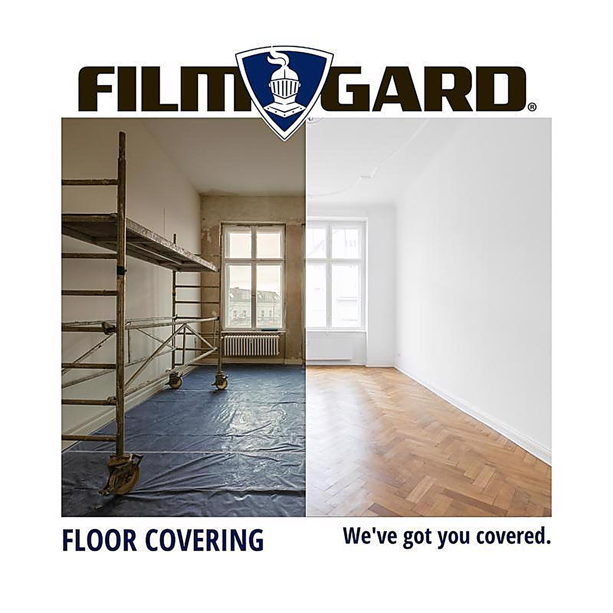 Film-Gard 626031 Plastic Sheeting 6 mil x 10 ft. W x 100 ft. L Polyethylene Black