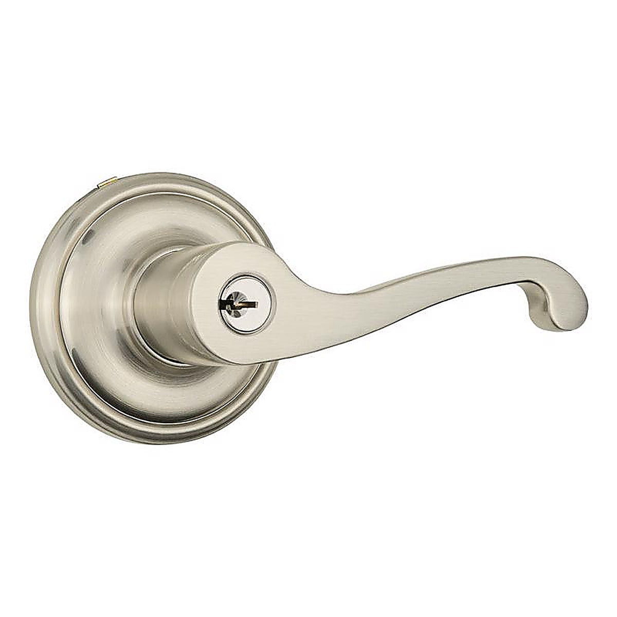 Brinks 23014-119 Push Pull Rotate Glenshaw Satin Nickel Entry Lever ANSI Grade 2 KW1 1.75 in.