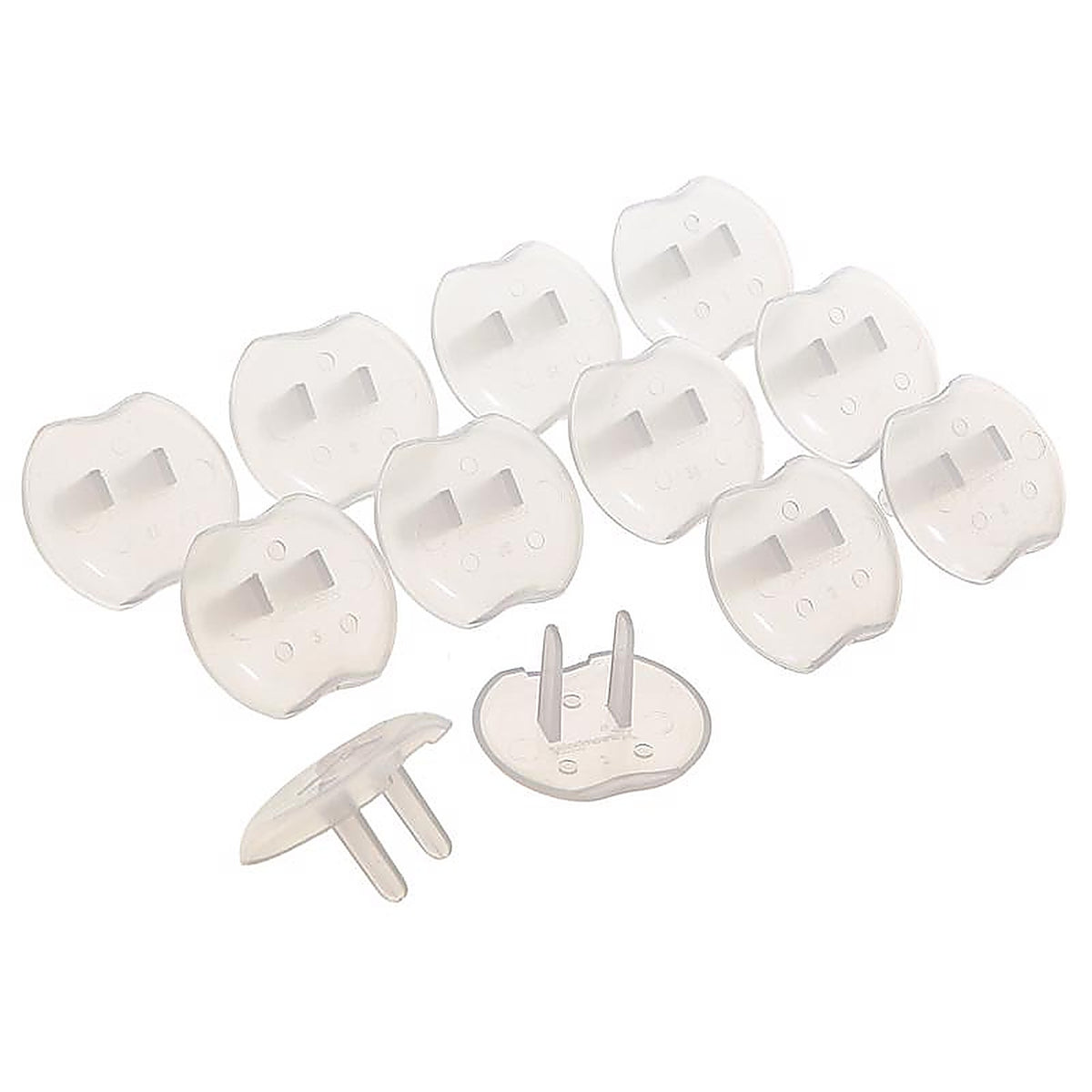 Dreambaby L1021A Clear Plastic Outlet Protector 12/Pack