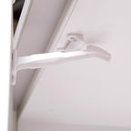 Dreambaby L1404A White Plastic Cabinet Catches 7/Pack