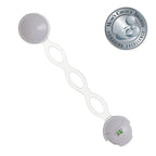 Dreambaby L800A EZY-Check White Plastic Safety Latch 1/Pack