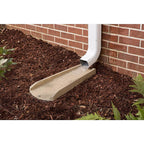 Amerimax 3013-12 2 in. H x 11 in. W x 24 in. L Stone Vinyl Splash Block