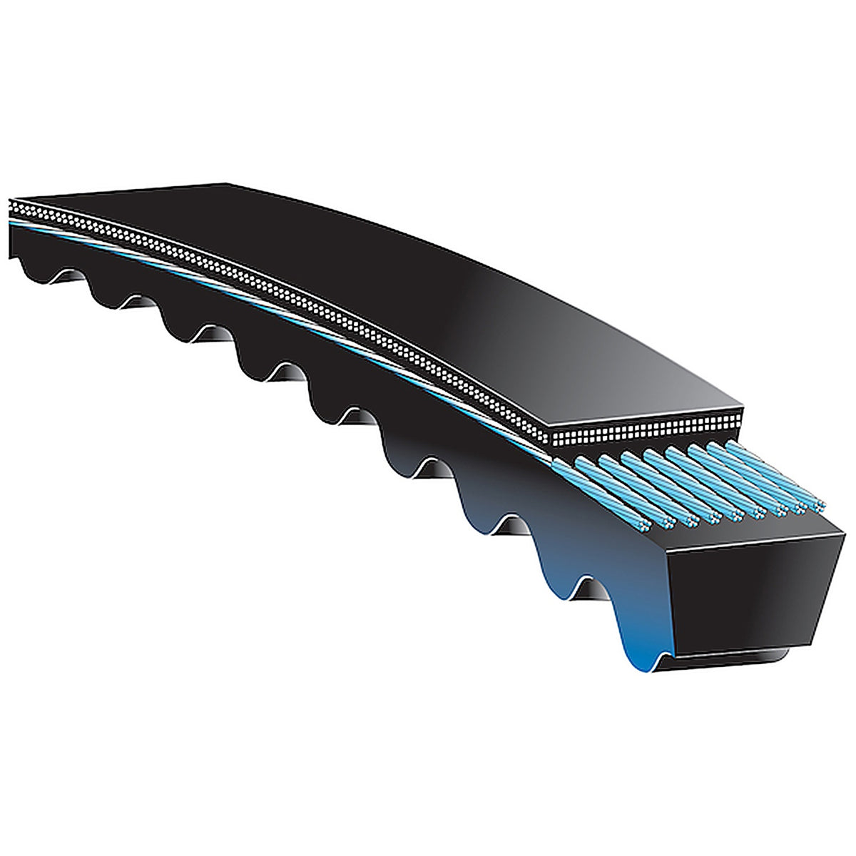 Gates - 5VX510 - Super Hc Narrow Section Molded Notch V-Belt