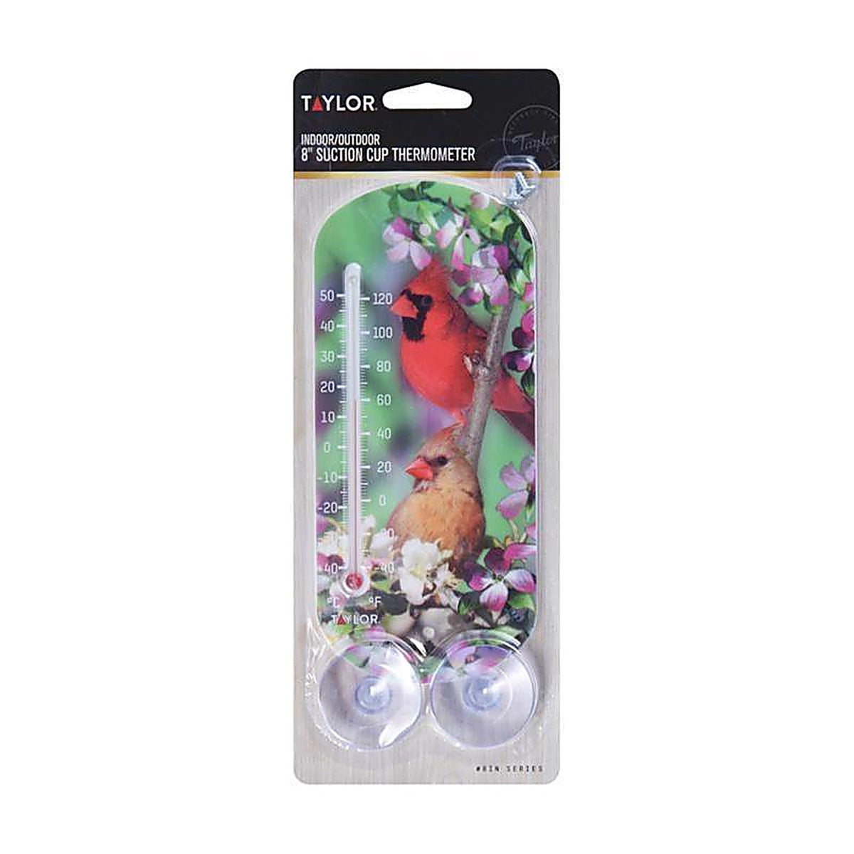 Taylor 5204 Bird Design Tube Thermometer Plastic