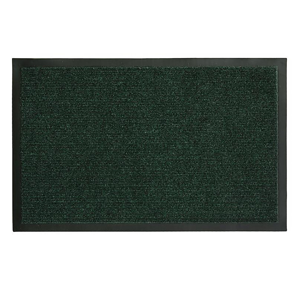 Fanmats 27393 28 in. L x 18 in. W Green Ribbed Nonslip Utility Mat