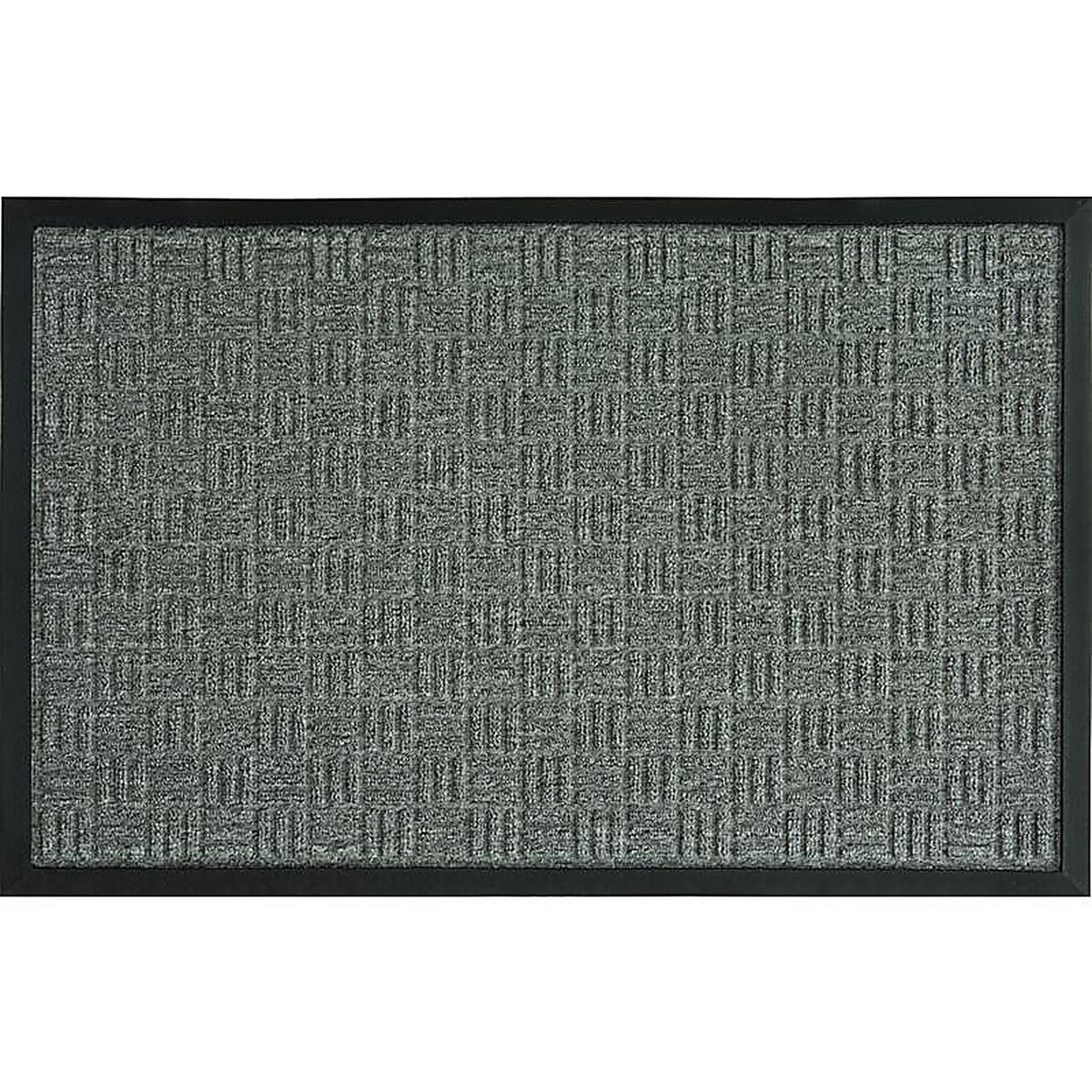 Sports Licensing Solutions 58775 Floor Saver II 30 in. L x 18 in. W Gray Parquet Nonslip Floor Mat