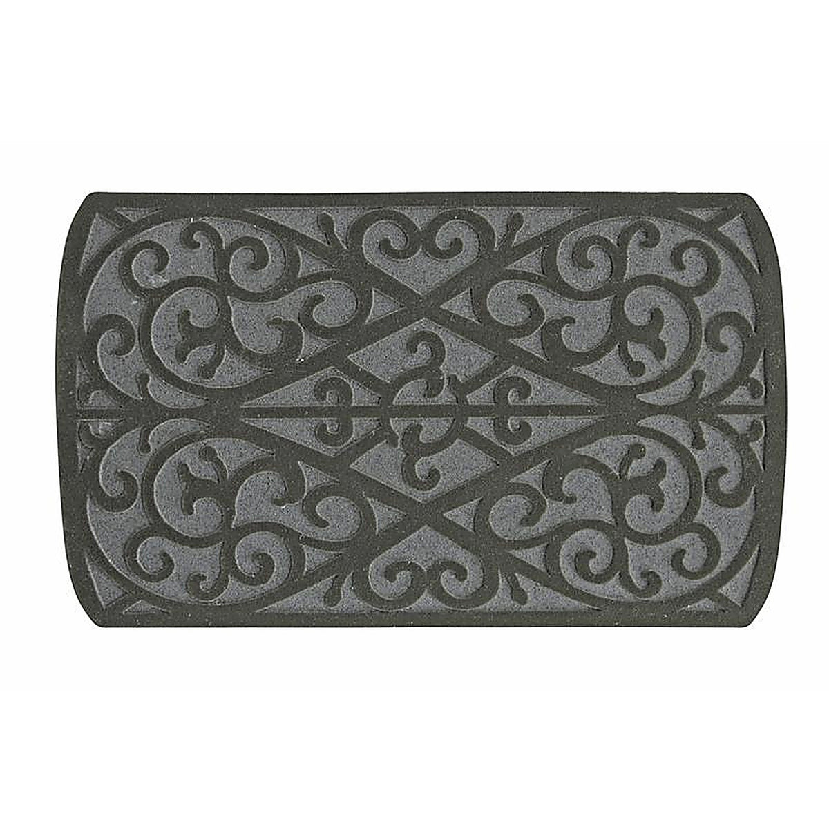 Sports Licensing Solutions 58785 30 in. L x 18 in. W Gray Scroll Nonslip Floor Mat