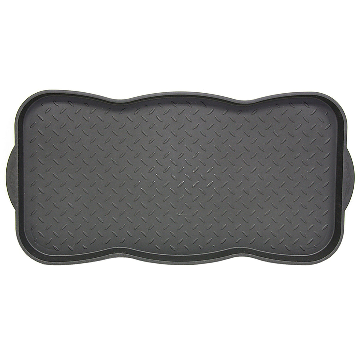 Sports Licensing Solutions 58779 30 in. L x 15 in. W Black Tred Nonslip Boot/Shoe Mat