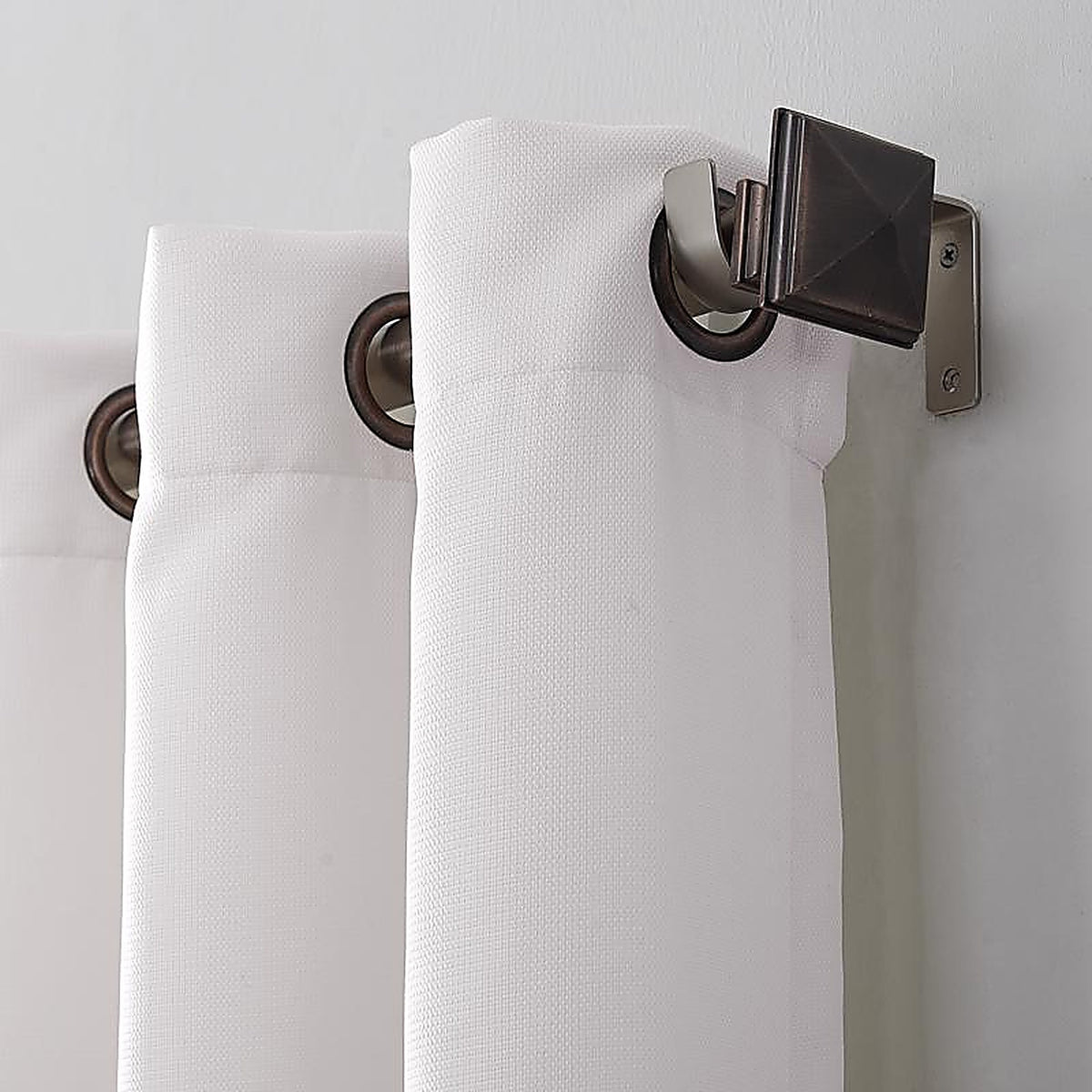 Webster AC-WEBSTER84WHT No. 918 Webster White Curtains 80 in. W x 84 in. L