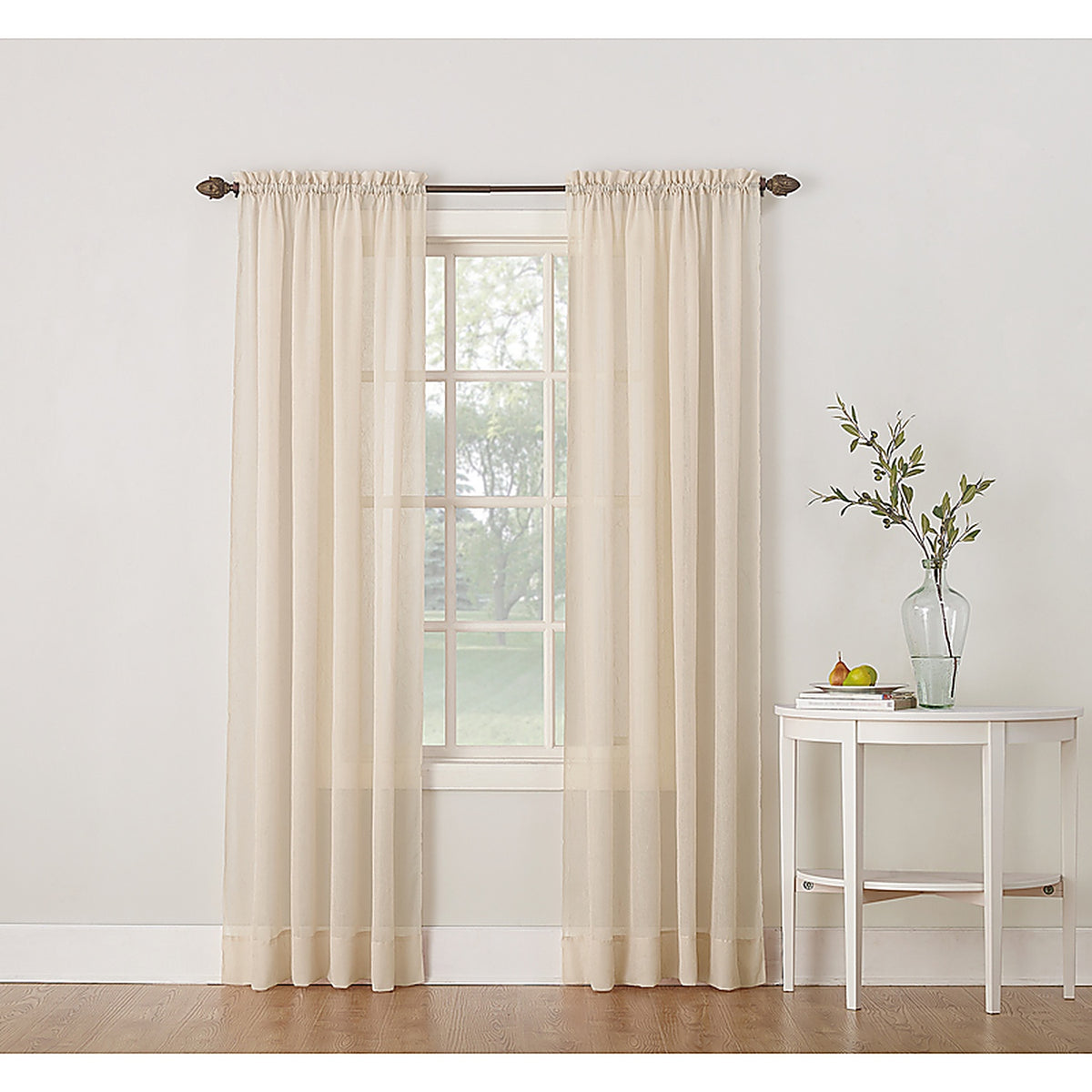 Webster AC-RENO84ANT No. 918 Reno Beige Curtains 102 in. W x 84 in. L