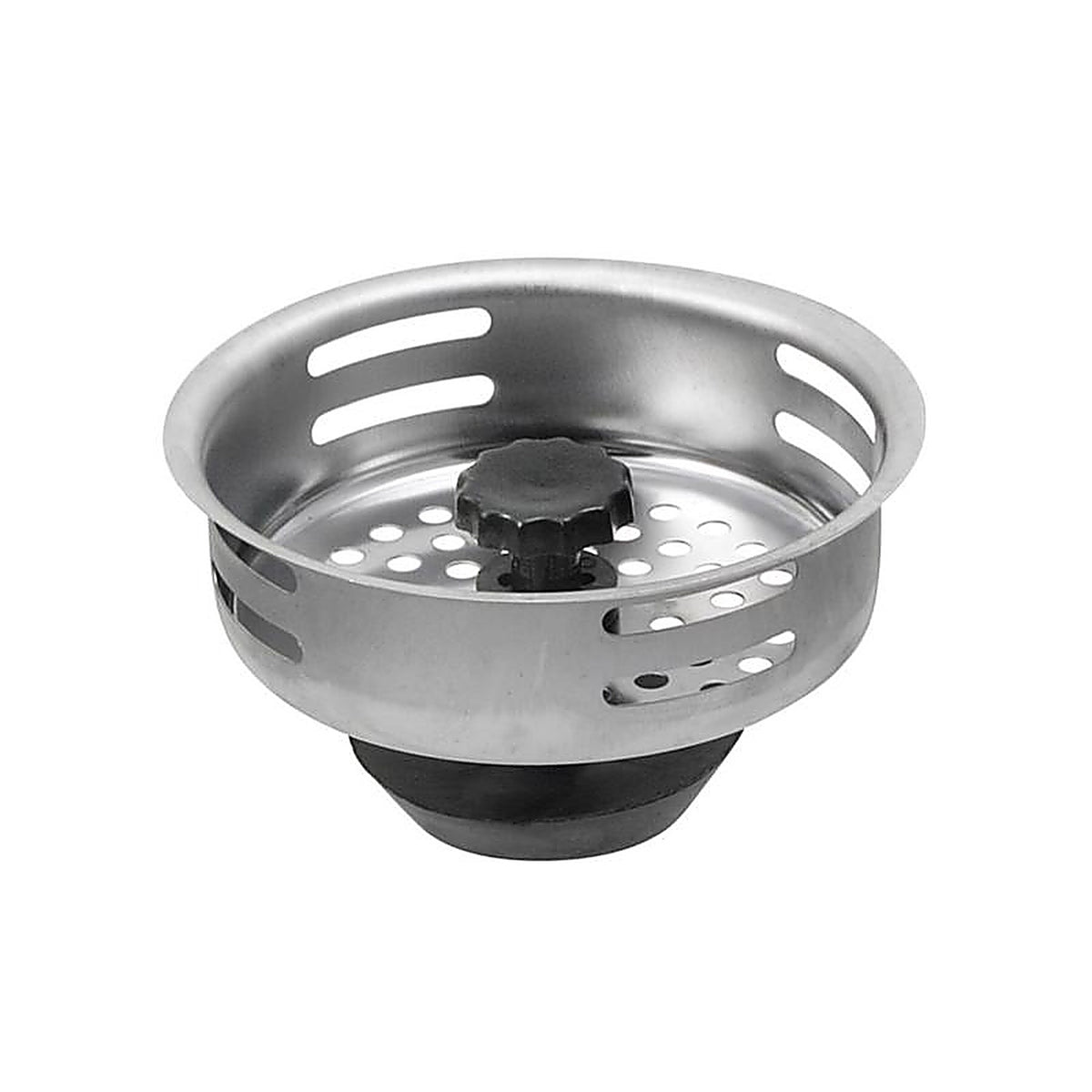 Farberware 5215798 Chrome Stainless Steel Kitchen Sink Strainer