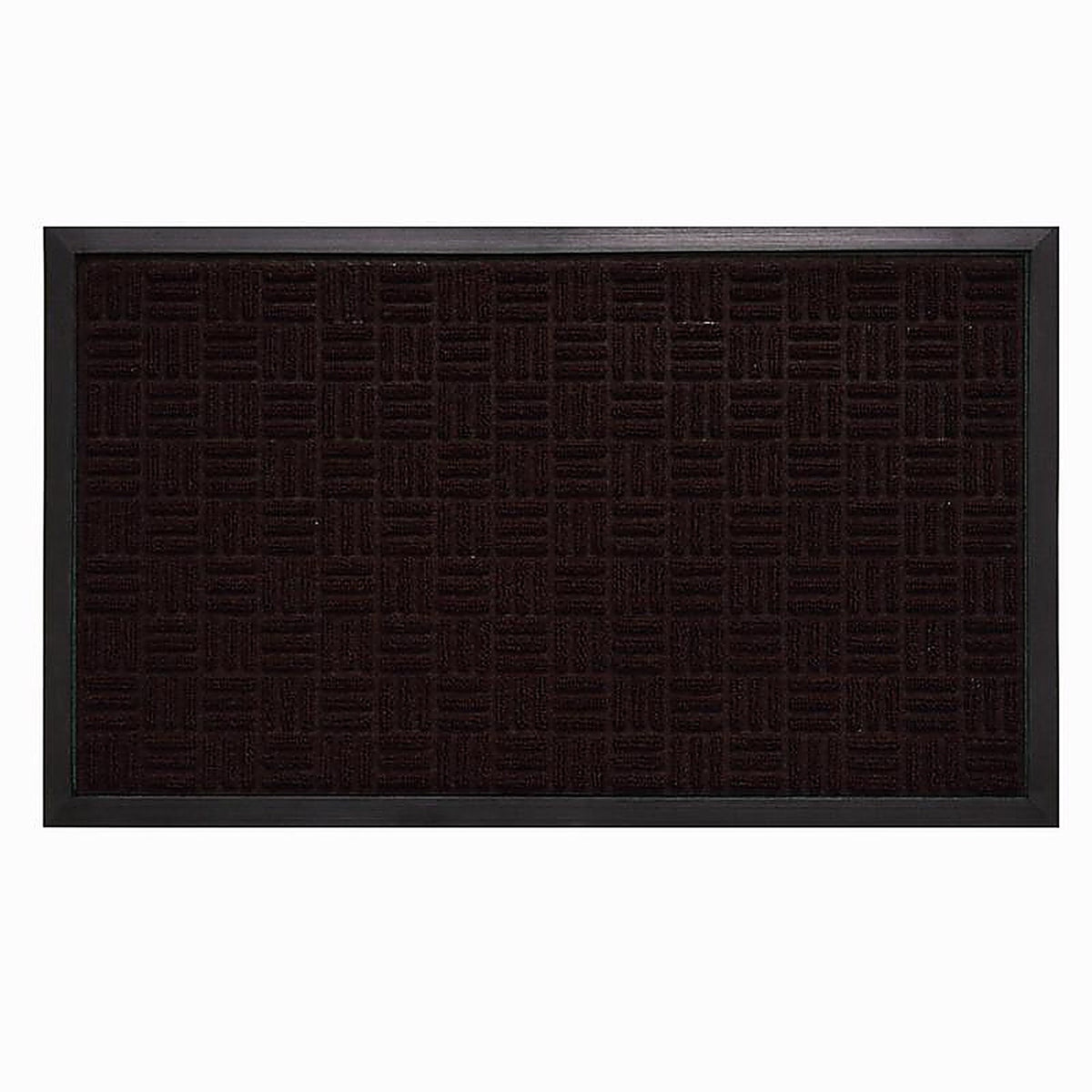 Sports Licensing Solutions 58805 30 in. L x 18 in. W Brown Parquet Nonslip Boot/Shoe Mat