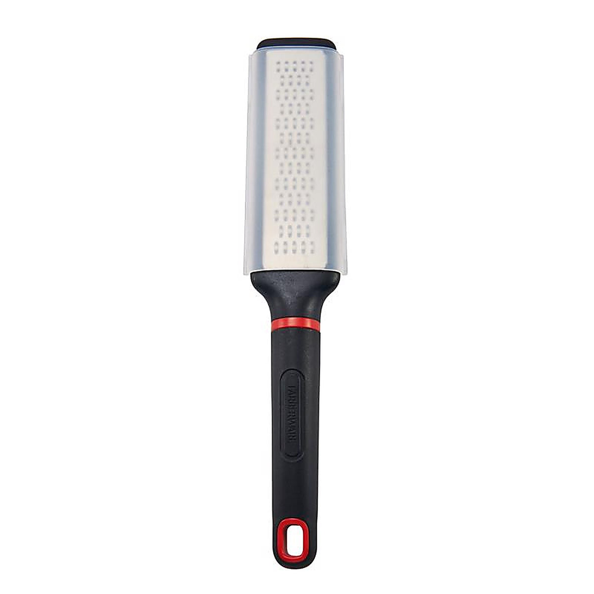 Farberware 5211655 6 in. L Black/Silver Plastic/Stainless Steel Zester Grater